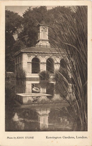 Kensington Gardens  London by John Stone Postcard (H637) - Picture 1 of 3