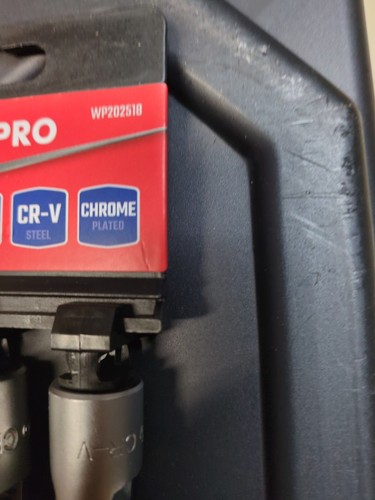 WorkPro Tools 3 Piece Universal Swivel Set 1/4" 3/8" 1/2" New Great GIFT Idea - Picture 3 of 12