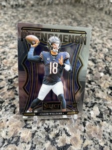 2024 NFL Panini Select Caleb Williams Phenomenon Rookie Card