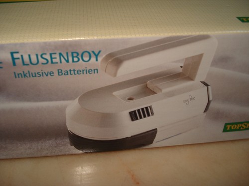 großer FLUSEN-BOY batteriebetrieben / Fusselbürste in OVP neu unbenutzt vintage - Bild 4 von 7