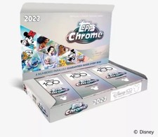 Topps Chrome Disney 100 Sealed Card Box Limited Display Card New Brand New TCG