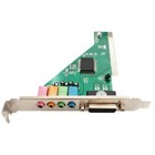 Sound Card 5.1 PCI Sound Effect Surround Card 3D Stereo 8738 Chip Sound Card