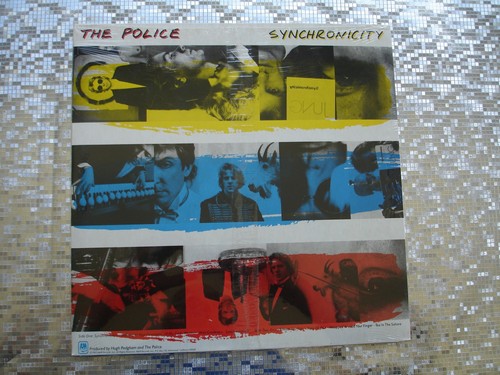 The Police ~ Synchronicity ~ 🟦🔺🟡 PURPLE Translucent LP w/ CD A&M SP3735 - Picture 7 of 18