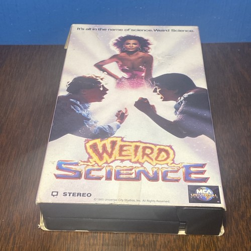 Weird Science VHS Kassette - 1992 sehr guter Zustand Kopie - 80er 90er Kult Filmklassiker Universal - Bild 6 von 11