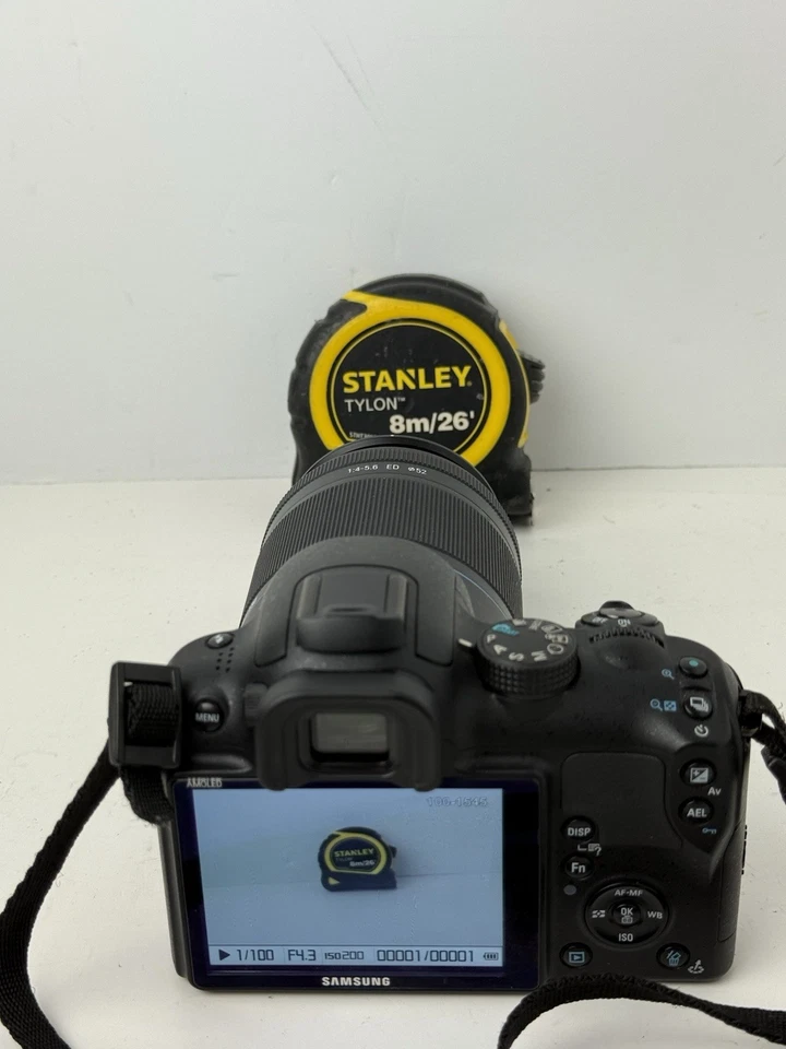 Samsung NX11 14.6 MP Mirrorless Camera With Samsung 50-200mm OIS Lens-Working! - Image 4 of 4