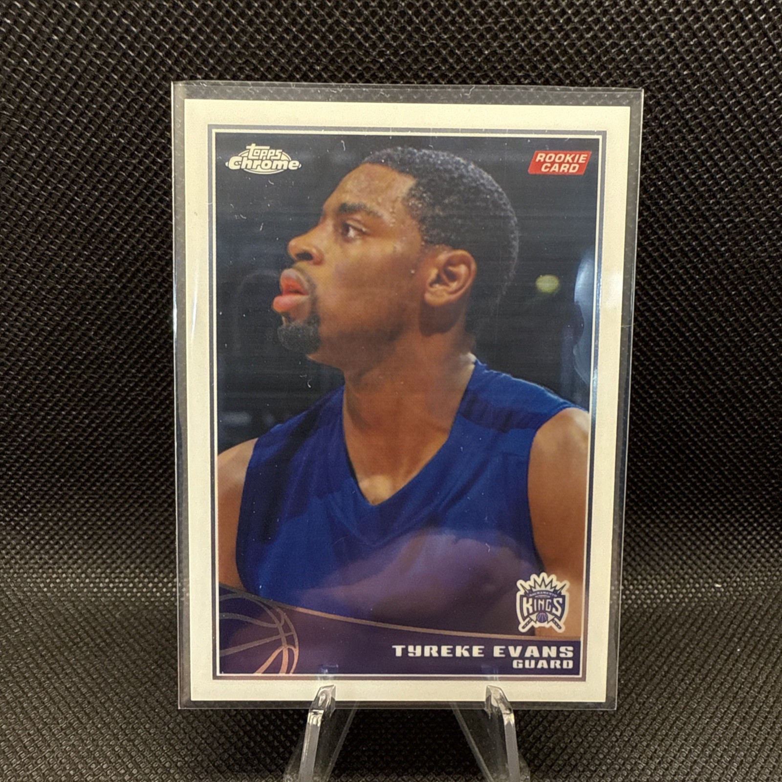 Tyreke Evans RC 2009 10 Topps Chrome Rookie Card #107 SP/999 Kings Pacers