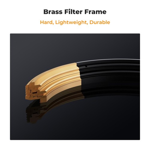 K&F X Pro Brass Ring CPL + ND2-32 filtro obiettivo HD ultrasottile 36 strati nano-rivestimento - Foto 3 di 8