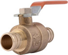 22462Lfa Brass Crimp Ball Valve, 3/4 Inch X 3/4 Inch