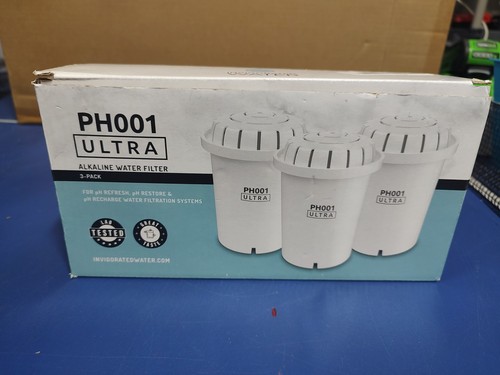 PH001 Ultra Alkaline Wasserfilter - Advanced Superior Filtration 3er Pack Versiegelt