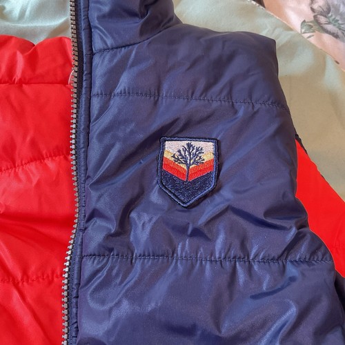 Hanna Andersson Kids’ Puff Blue Vest X-Large Zip Camping Hiking Snow Climbing  - Picture 11 of 14