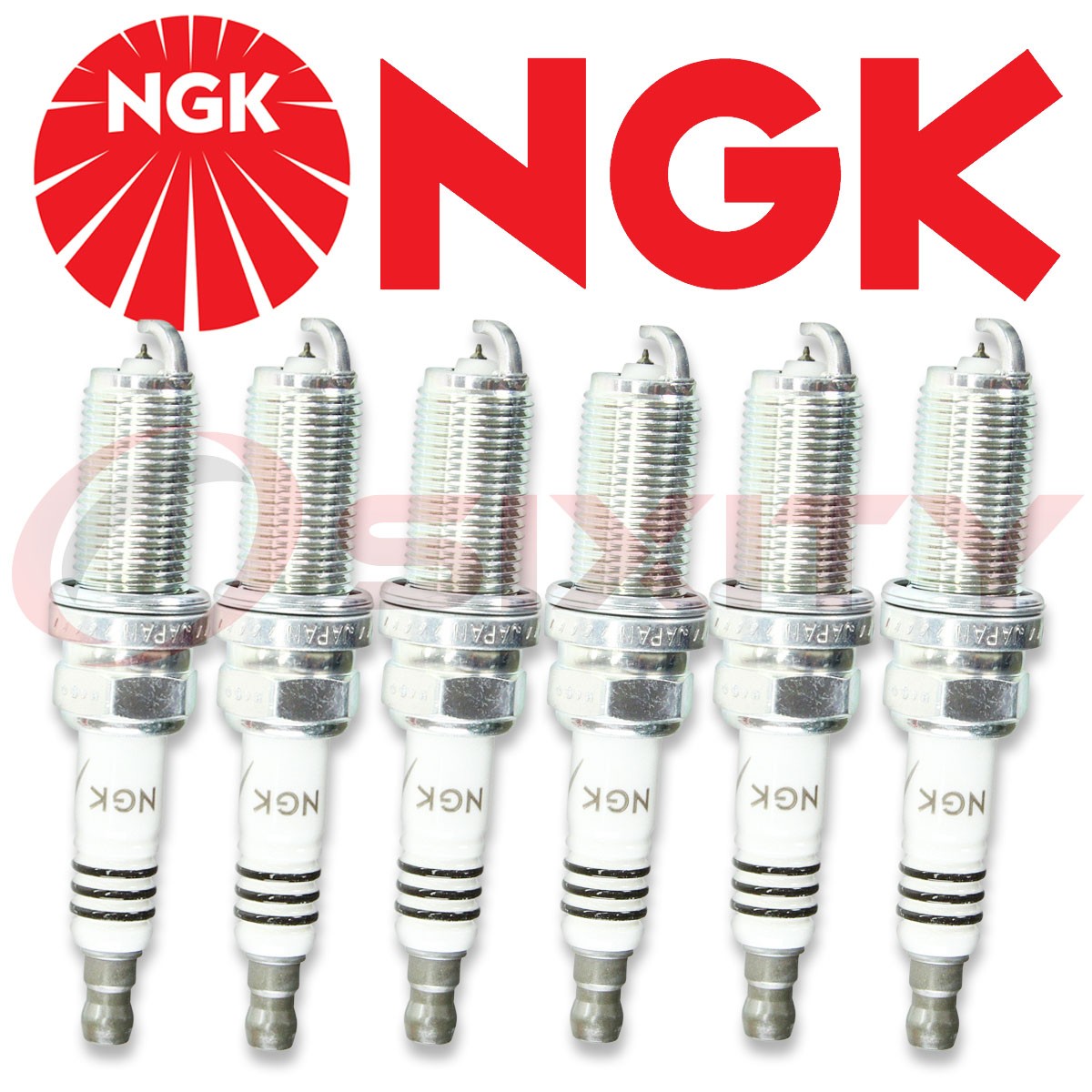 6 X New NGK IRIDIUM IX Resistor Performance Power Spark Plugs LFR6AIX11 # 6619
