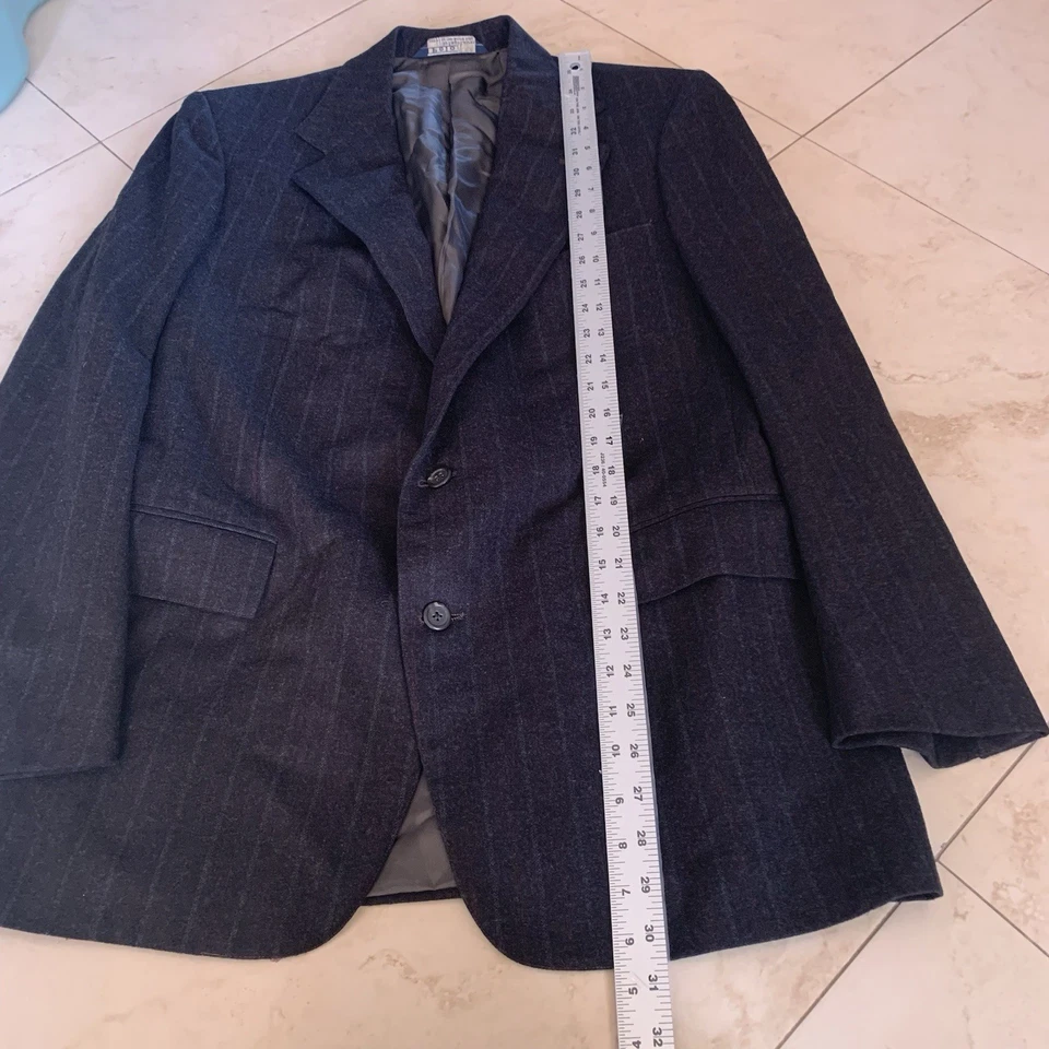 Polo Ralph Lauren Mens Suit Jacket & Pants Sport Coat 2 Pc Size 42R Wool Sz 42 - Image 2 of 4