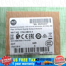 2021-2022 New Allen Bradley 1794-OB16 FLEX 16-Point Digital Output Module PLC