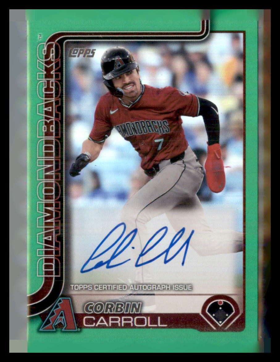 topps CORBIN CARROLL RC その他複数枚セット 2023 Topps Corbin Carroll RC Baseball Stars Autograph Card