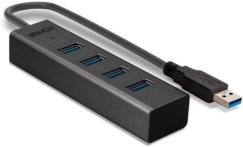 LINDY 43324 USB 3.0 Hub 4 Ports - 第 4/5 張圖片