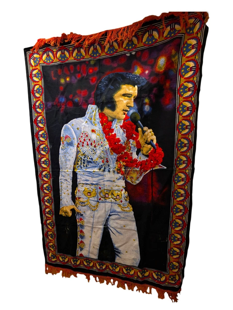 エルビスプレスリー　タペストリー　131x93 Velvet Elvis In other Elvis Presley Memorabilia for sale | eBay