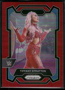 2024 Prizm WWE Tiffany Stratton #115 Red Prizm /299