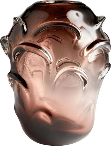 Vintage Purple Glass Vase-Lunaria Collection - Picture 3 of 12