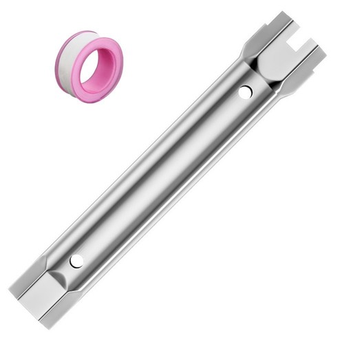 Müheloses Wasserhahn Montage Werkzeug Kompakt Doppelkopf Schraubenschlüssel 23 - Picture 10 of 24