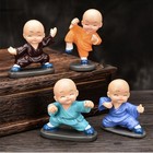  4 PCS Martial Arts Boxing Ornaments Car Interior Decoration Seat