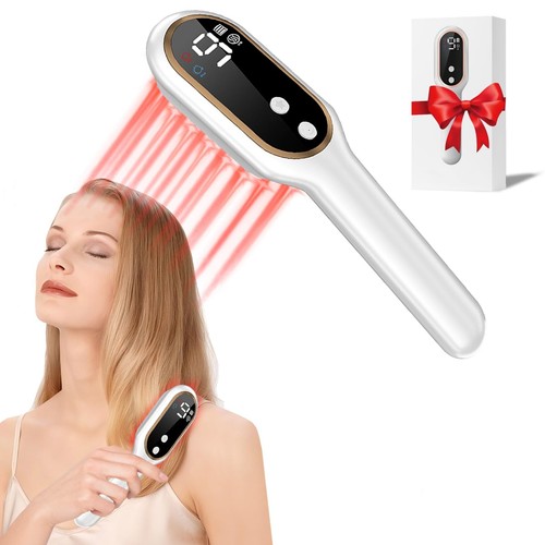 Laser Hair Growth Comb - Handheld Hair Growth Comb Device Promotes Hair Growt...