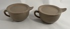 Temp-tations Woodland Taupe Meal / Soup Mug 22oz w Lid-It Set Of 2