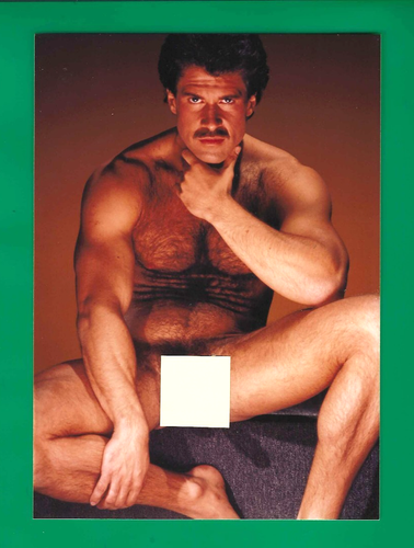 Vintage Colt Studio Photo - Mark Christian - Beefcake Physique Photograph