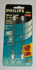 Philips 300W 120V Clear RSC Base T3 Work Light Bulb 2-Pack Bright White
