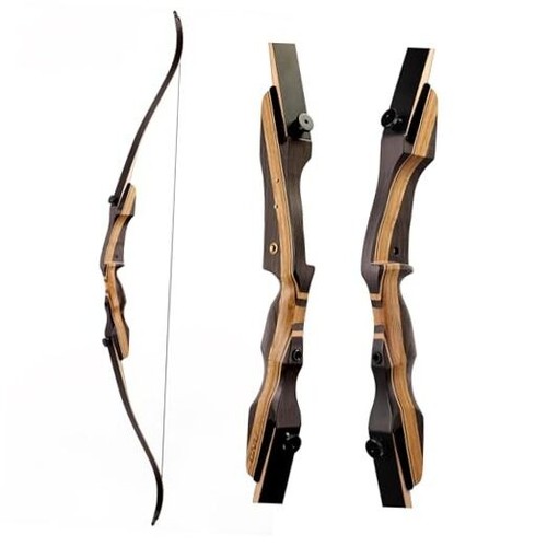 Archery Takedown Recurve Bow 62", Standard Recurve Bow for 30 Lbs Right Hand