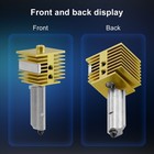 Upgrade Hotend Kit Detachable Hardened Steel Nozzle Insulated Silicone Sleeve