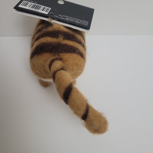 The Christmas Shoppe Fat Cat Hanging Christmas Ornament Felt NWT - Picture 4 of 4