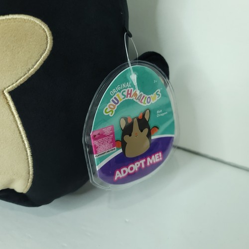 Squishmallow Adopt Me! Bat Dragon Plush Stuffed Animal Roblox Sealed Code NEW - Picture 3 of 7
