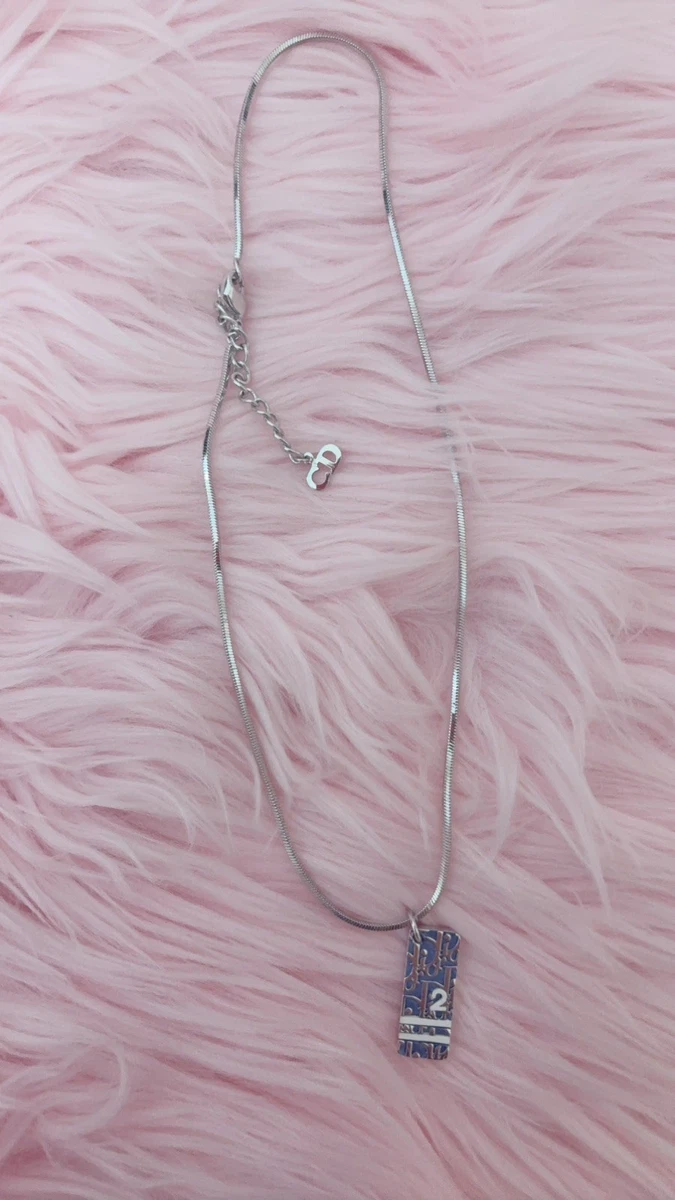 アクセサリー Dior Silver necklace used Dior Silver Fashion Necklaces & Pendants for sale | eBay