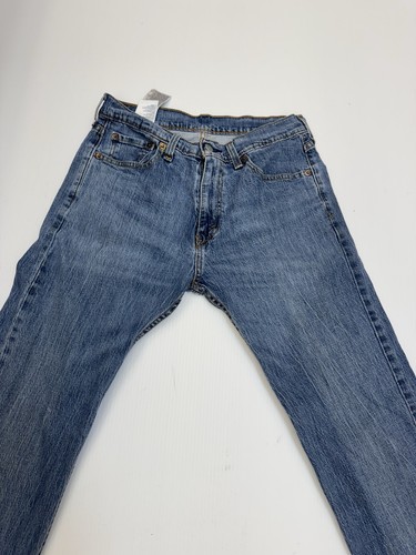 👖 Levi’s 505 Herren Jeans Blau Denim Straight Leg W29 L30 Vintage USA Made - Bild 5 von 9