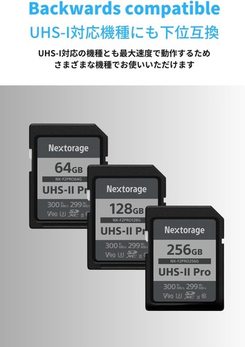 Carte SD UHS-II 128 Go - Vitesse de lecture 300 Mo/s pour photographes - Photo 10 sur 12