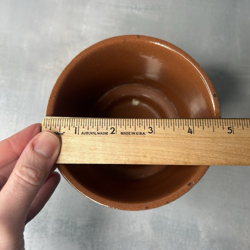 Marei Keramik West Germany 23/21 MCM Keramik Übertopf Topf Türkis Glasur 4"h - Bild 8 von 11