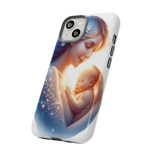 iPhone Tough Cases: Mother's Love Phone Case with Baby Design - 第 63/131 張圖片