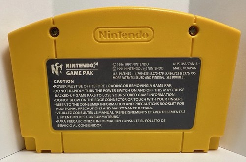 Donkey Kong N64 Videospiel Cartridge GETESTET (nachgedrucktes Etikett) gebraucht - Bild 5 von 9