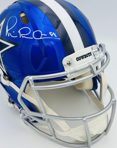 MICHAEL IRVIN SIGNED DALLAS COWBOYS FULL SIZE AUTHENTIC HELMET DONT F W/ BAS J85 - Picture 4 of 6