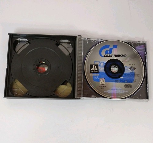 Playstation 1 Ps1 1998 Gran Turismo 1 Black Label ohne Handbuch getestet funktioniert - Bild 4 von 7