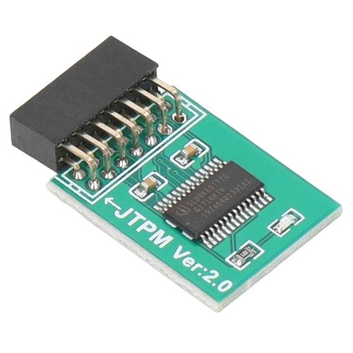 For MSI TPM2.0 14 Pin LPC Interface Module Board for Windows 11 Compatible Green
