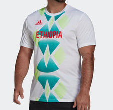 adidas Ethiopia Top Mens - HEAT.RDY Training Tee / T-Shirt - All Sizes