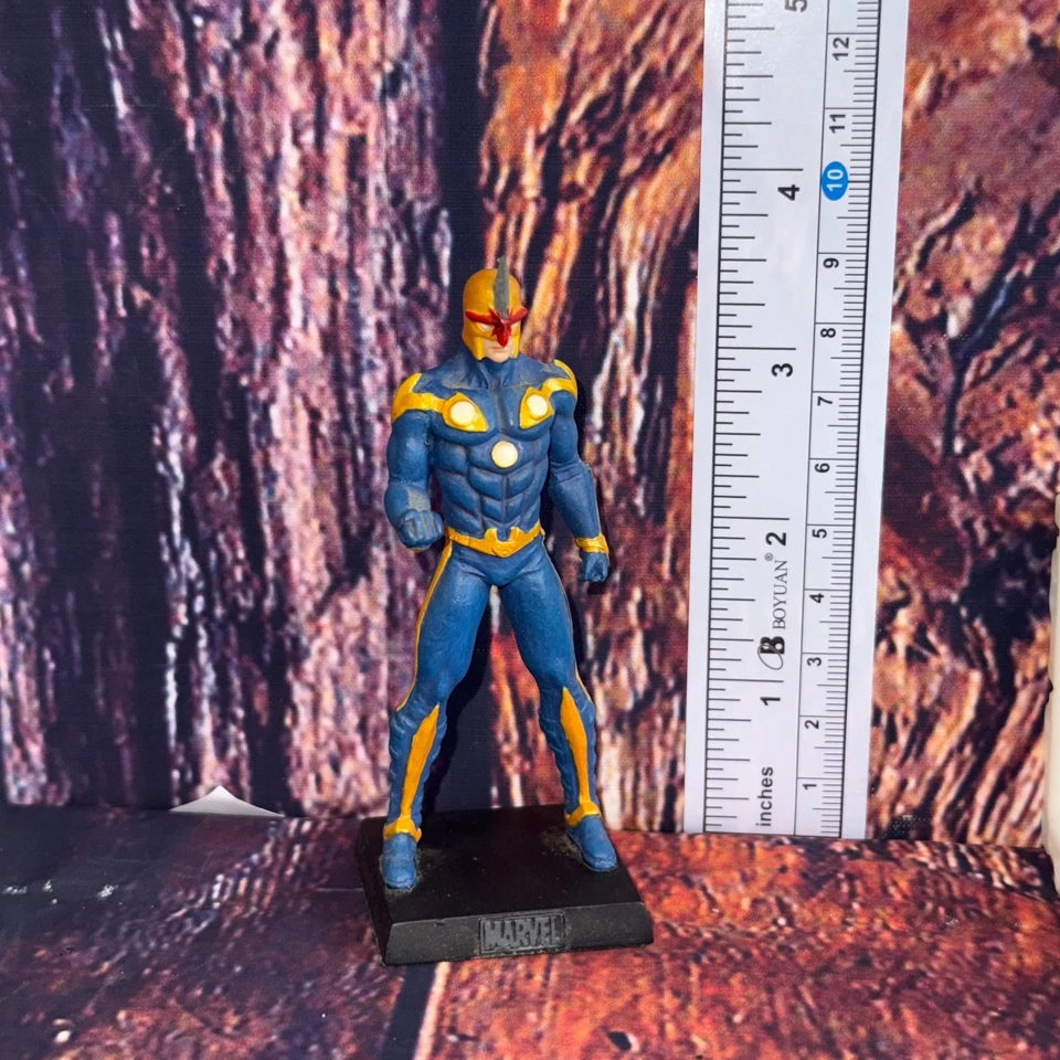 Estatuilla coleccionable fundido a presión Eaglemoss 2007 Marvel NOVA #54 Foto 2 de 4