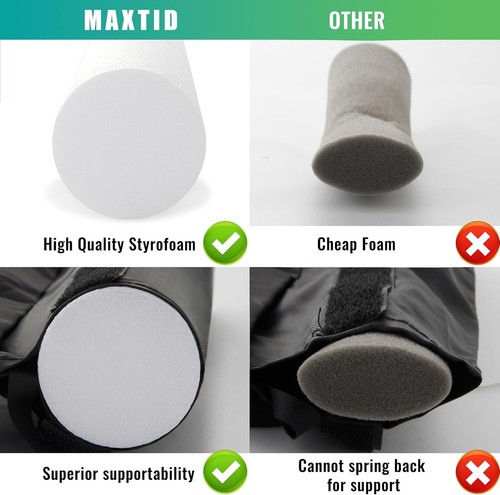 MAXTID Under Door Draft Blocker Black Stopper 38" 38", - Picture 4 of 9
