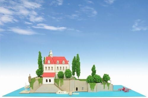 Sankei Miniatuart Kit Studio Ghibliseries Porco Rosso Hotel Adriano 1/300scale P - Picture 8 of 11