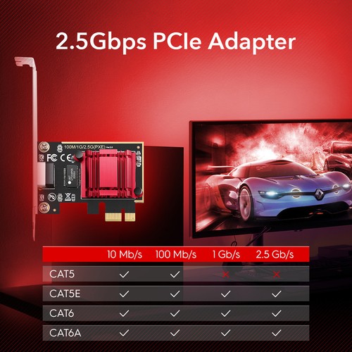 CUDY PE25 2.5G PCI Express Adapter - Bild 3 von 4