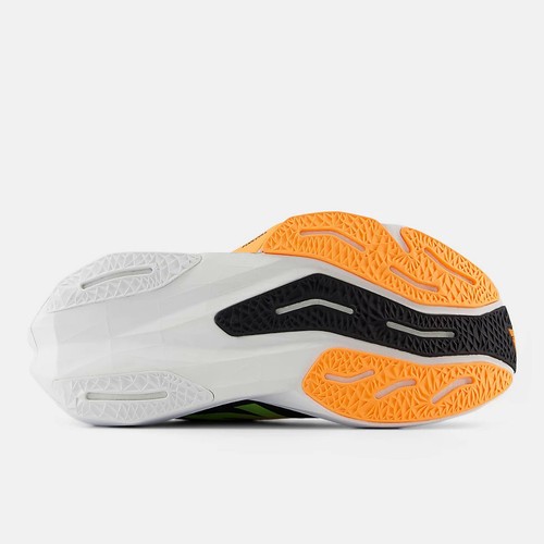 New Balance Fuelcell Rebel V4 D Wide [WFCXCG4] Women Running Shoes Black/Volt - Picture 5 of 6