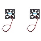 2X Ventilatore   50mm x 50mm x 10mm 5010 DC 12V 0.1A 2Pin W5T33323