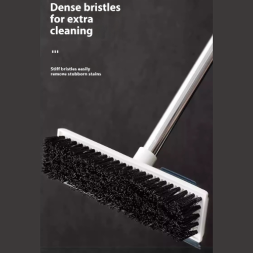 Bodenscheuerbürste langer Stiel Stange 3 in 1 steife Borsten Bürste Rakel 108 cm - Bild 24 von 35