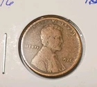 🌾🧑‍🌾1916 P Lincoln Wheat Cent G To VG Circulated Condition Copper Penny🌾